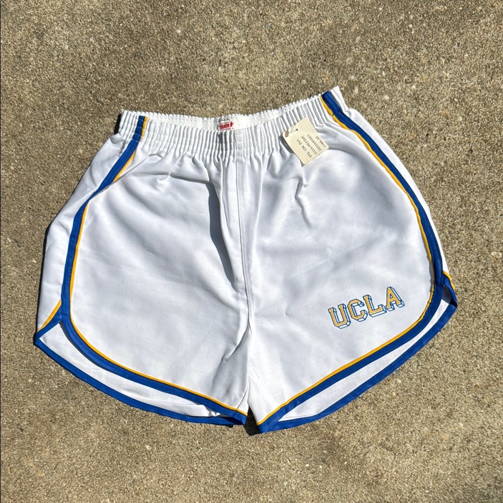 Vintage UCLA Bruins collegiate shorts new 70s rare coed